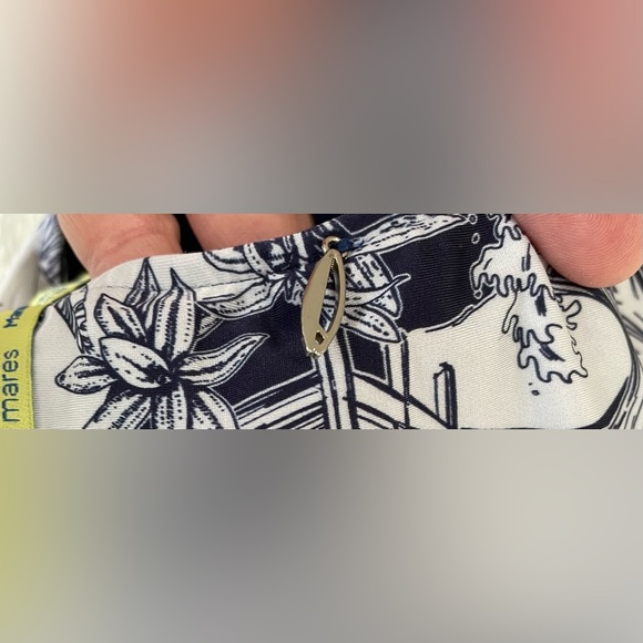 C & A alem dos mares one piece, cheeky, high cut swim suit with strappy back; M - Picture 3 of 7